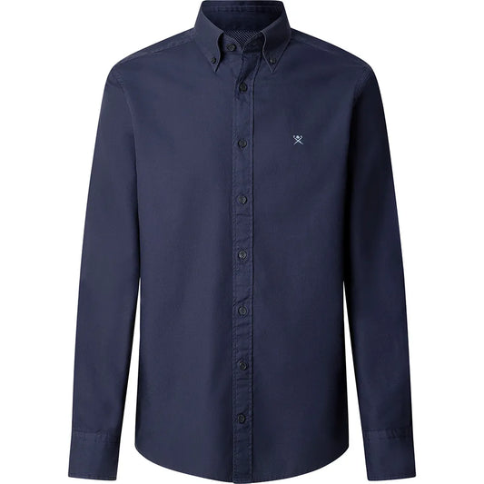 Hackett ESS GMT Dyed Oxford long sleeve shirt