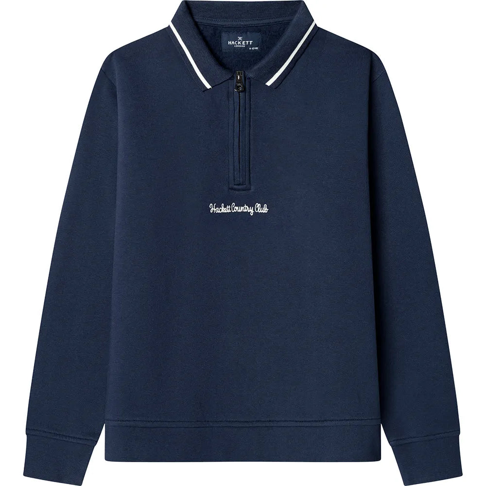 Hackett HK5800051 half zip sweatshirt