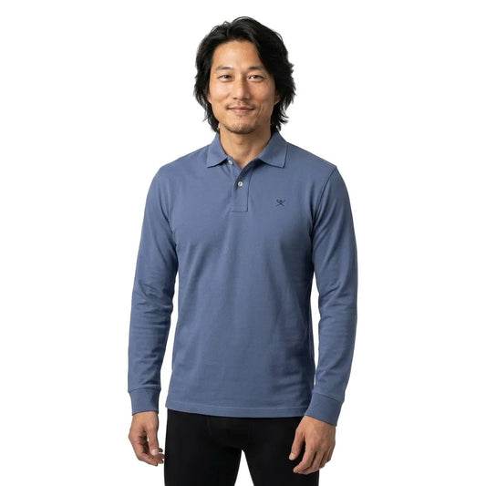 Hackett HM5500022 Slim Fit long sleeve polo
