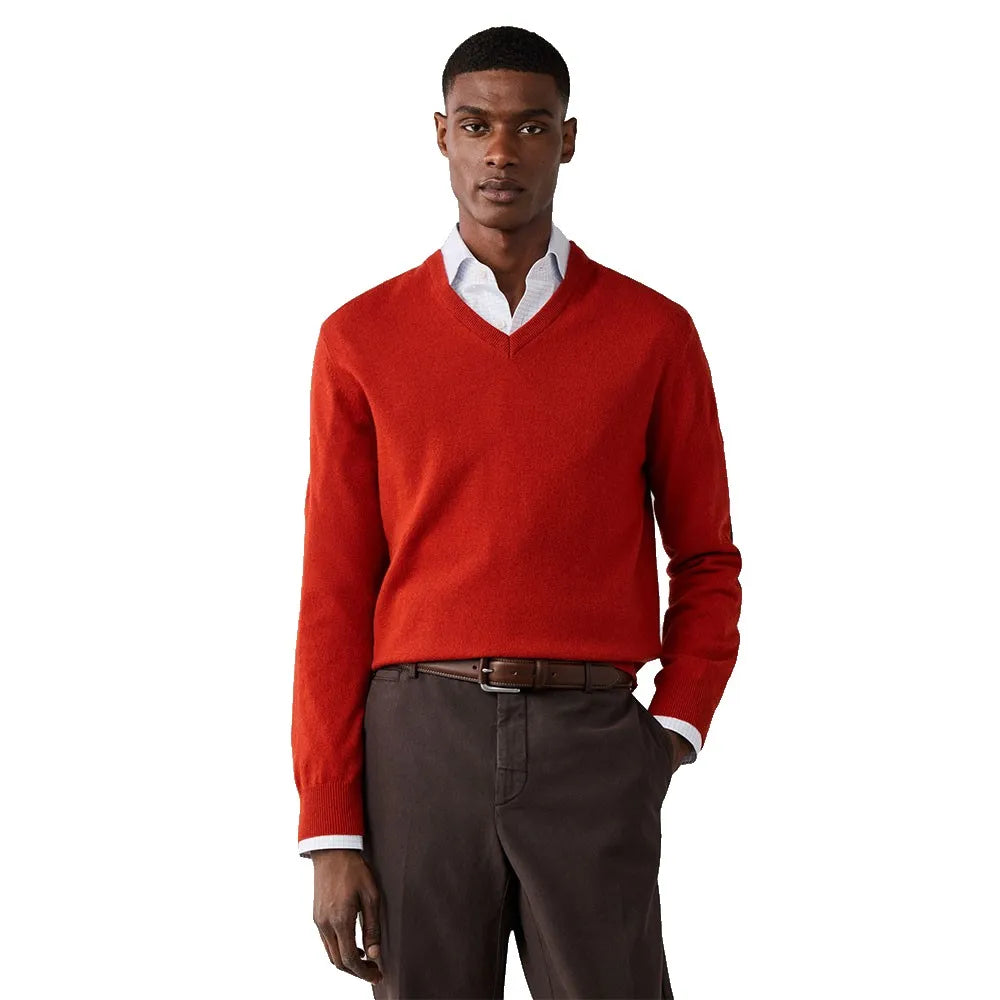 Hackett HM7000245 v neck sweater