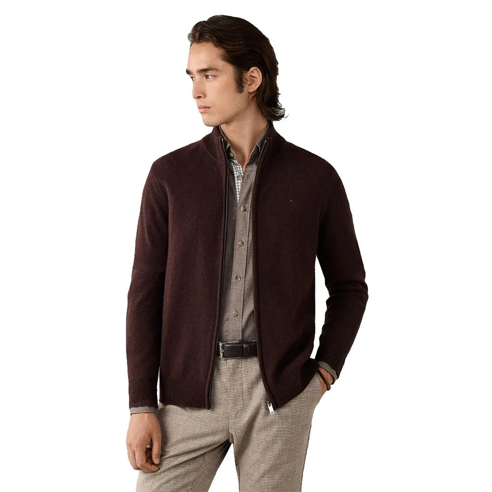 Hackett HM7000257 full zip sweater