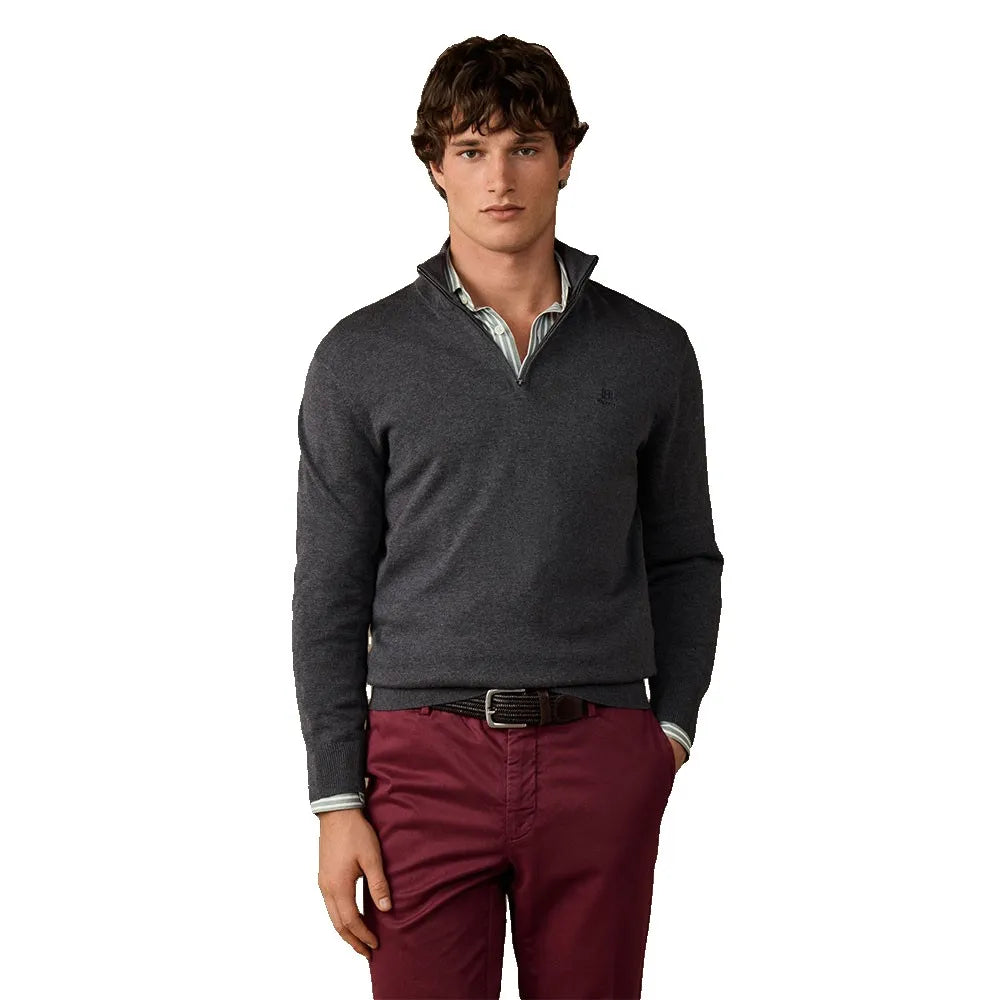 Hackett HM7000315 half zip sweater