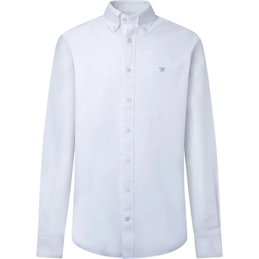Hackett Washed Oxford Tailored Fit long sleeve shirt