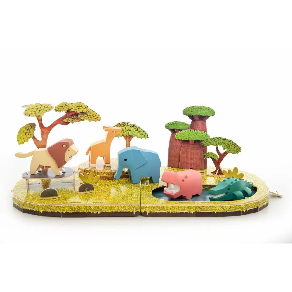 Halftoys Animal World Educational Game