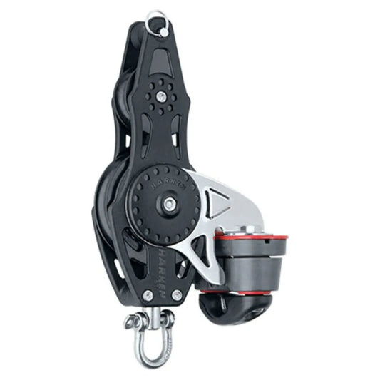 Harken Carbo Fiddle With Cam Cleat And Becket Pulley 57 mm