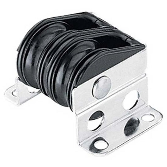 Harken Double Upright Bullet Lead Block Pulley