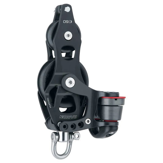 Harken Element Fiddle Swivel Block With 150 Cam And Becket Pulley 60 mm