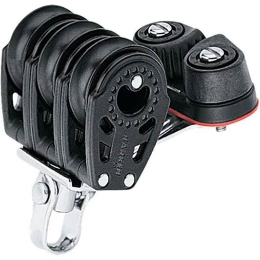 Harken Triple Carbo Block With Cam Cleat Pulley 29 mm