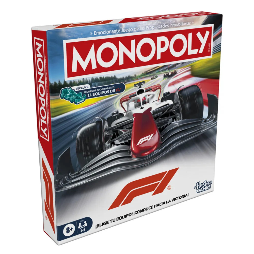 Hasbro Monopoly Formula 1 board game