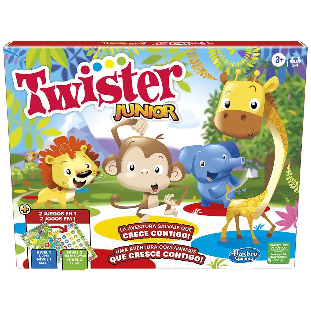Hasbro Twister Junior Version Multilining Board Game