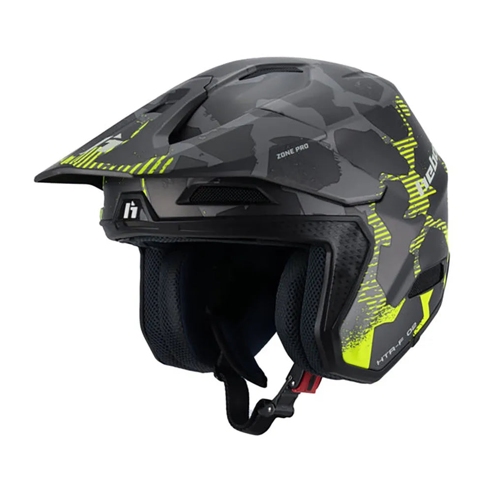 Hebo HTR F02 Zone Pro Camo open face helmet