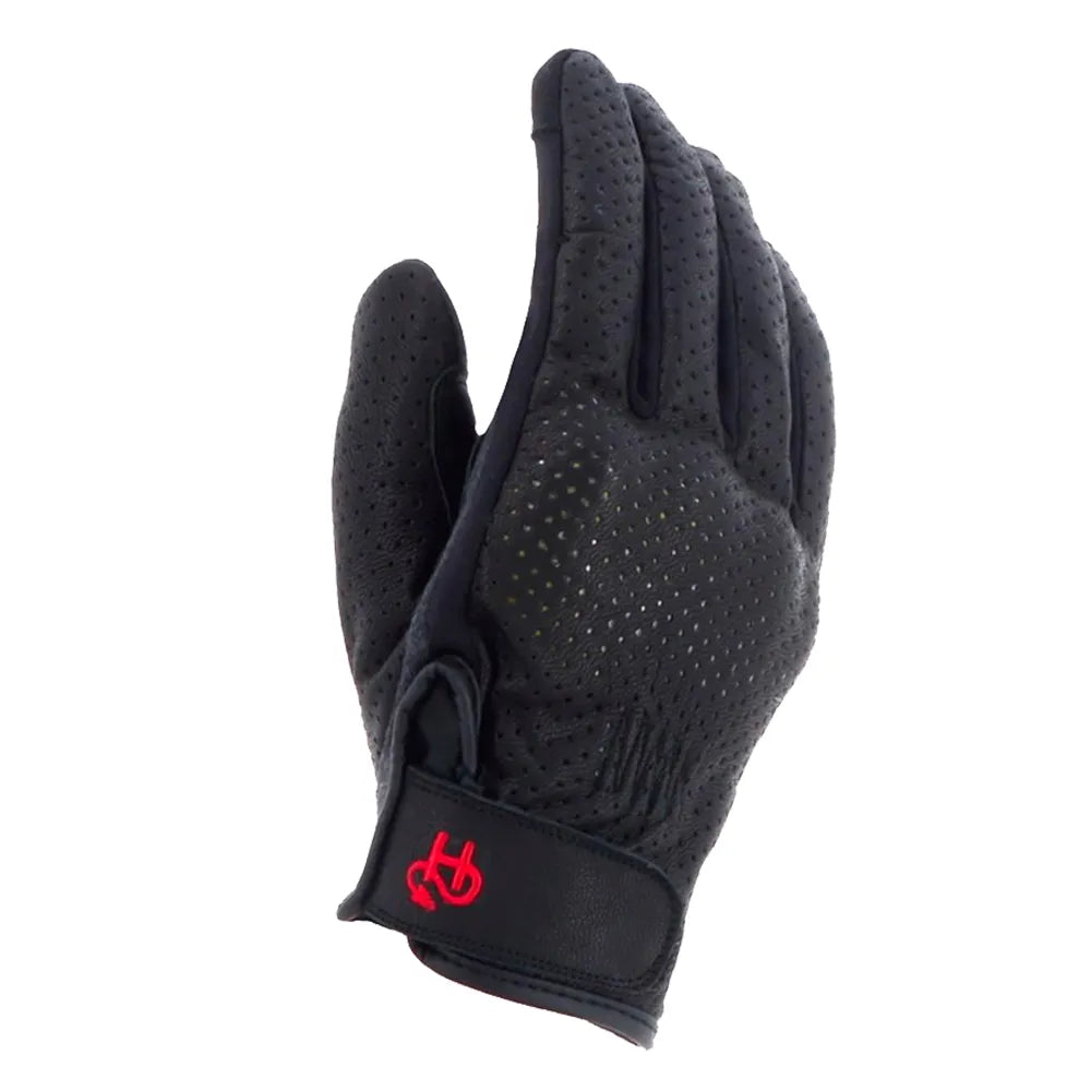 Helstons Leader Air perforated leather gloves