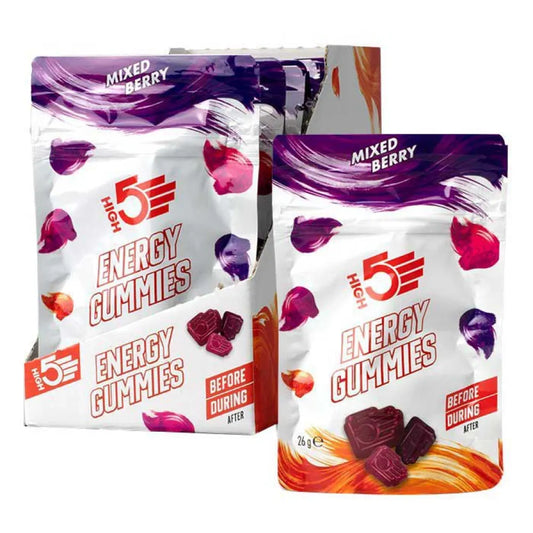 High5 Energy gummies box berry 26g 10 units