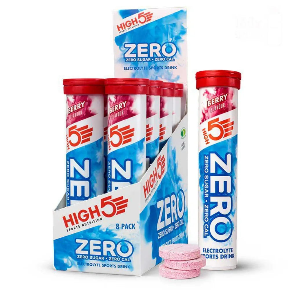 High5 Zero Tablets Box berry 8 units