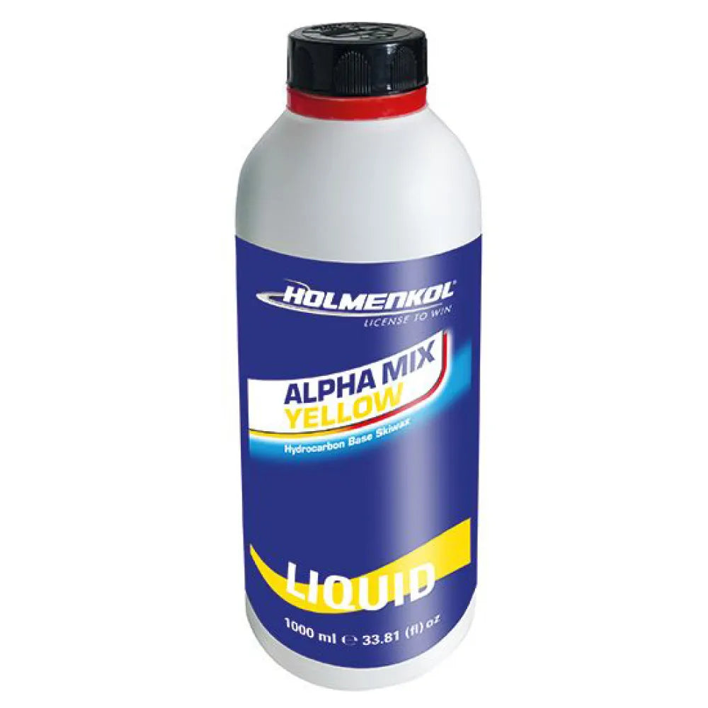 Holmenkol Alpha mix yellow 0°C/-4°C 1000ml liquid wax
