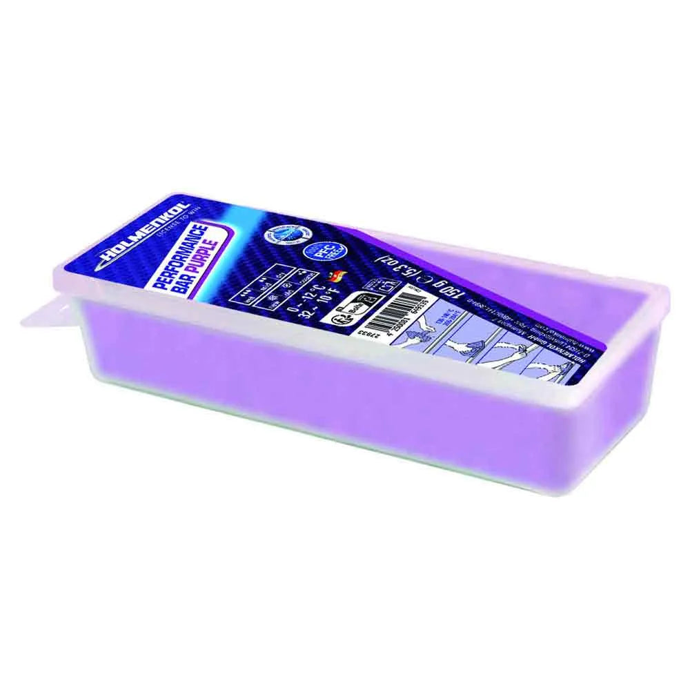 Holmenkol Performance purple 0°C/-12°C 150gr wax