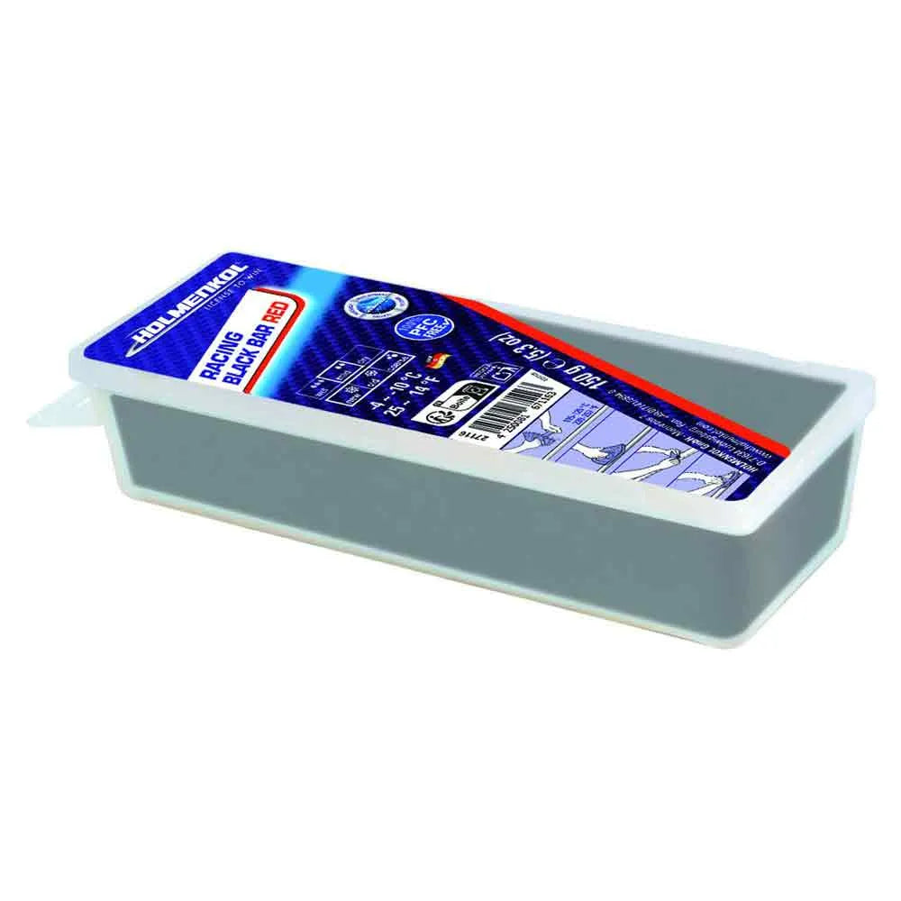 Holmenkol Racing black red -4°C/-10°C 150gr wax