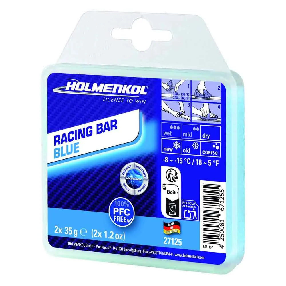 Holmenkol Racing blue -8°C/-15°C 2x35gr wax