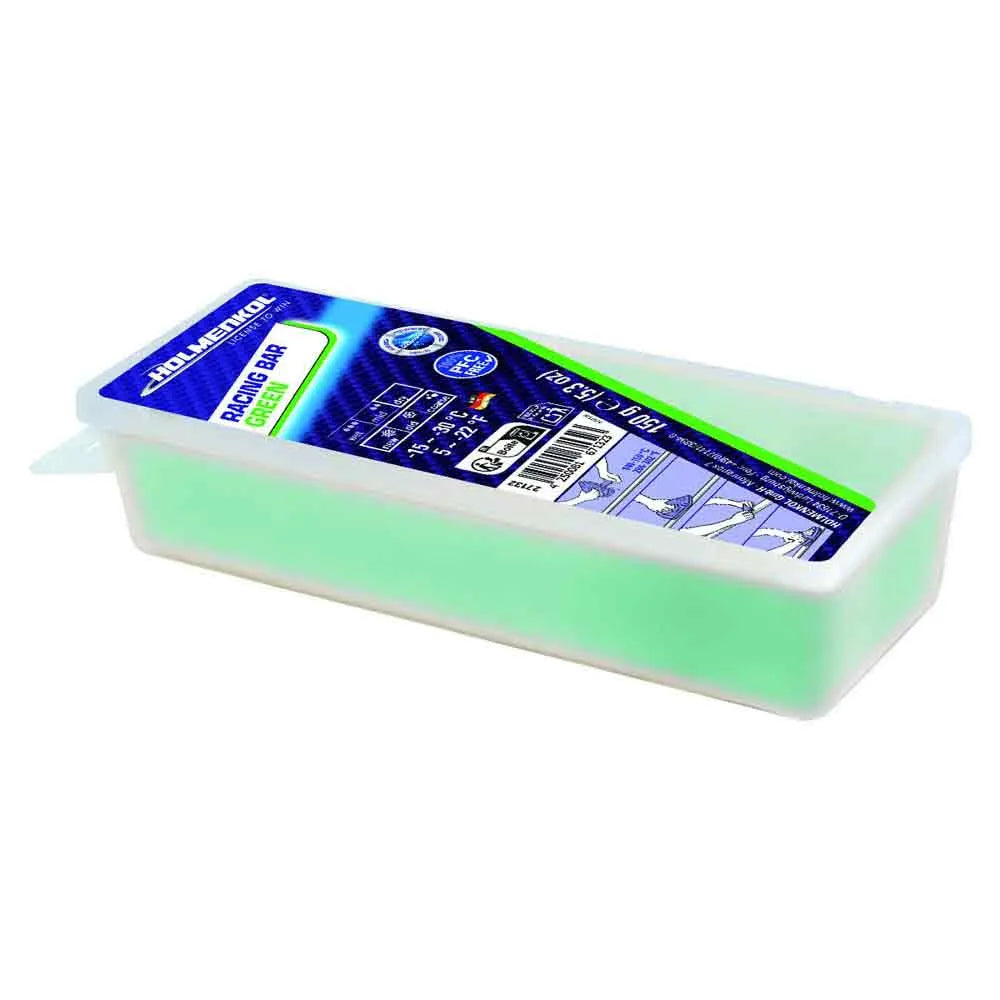 Holmenkol Racing green -15°C/-30°C 150gr wax