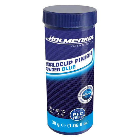 Holmenkol Worldcup finish blue -10°C/-20°C 30gr Powder Wax