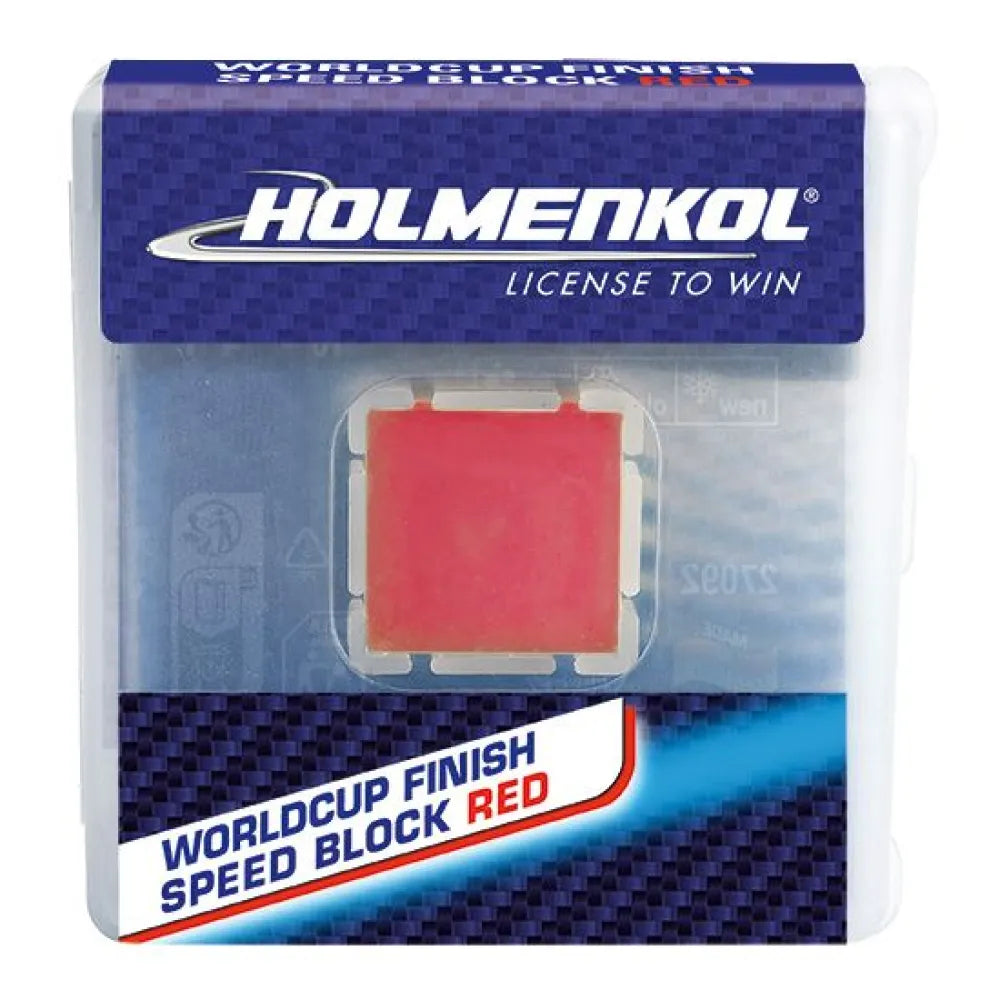 Holmenkol Worldcup finish speed red -6°C/-12°C 10gr wax