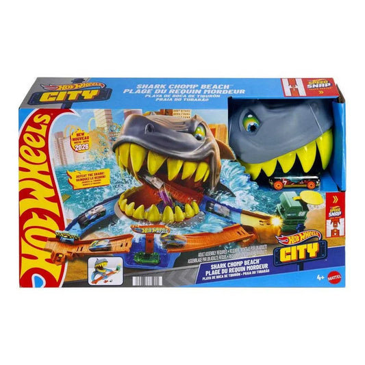 Hot wheels City Shark Mouth Beach Car Tracks