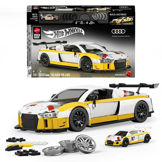 Hot wheels Elite Audi car 820 pieces