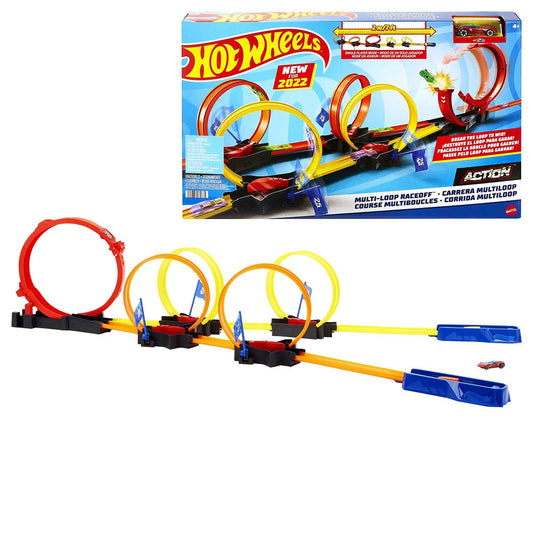 Hot wheels Multi-Loop Raceoff racing circuit