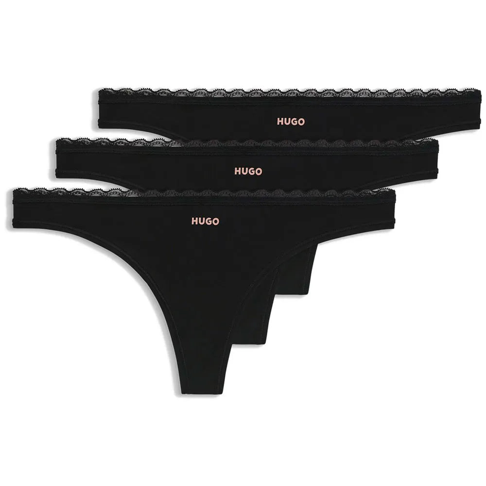 HUGO 50566737 RED thong 3 units