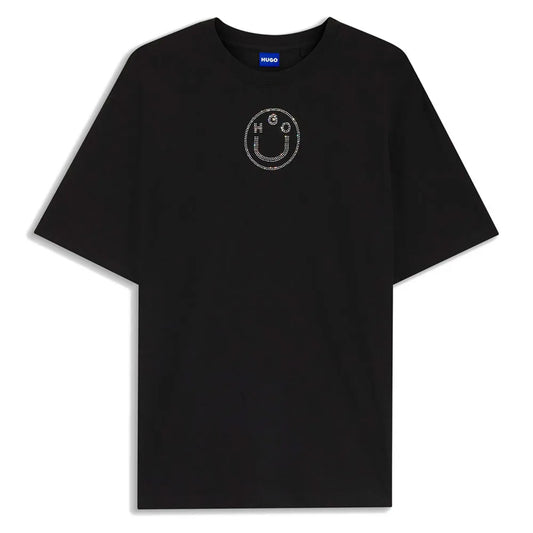 HUGO 9 10268404 BLUE short sleeve T-shirt