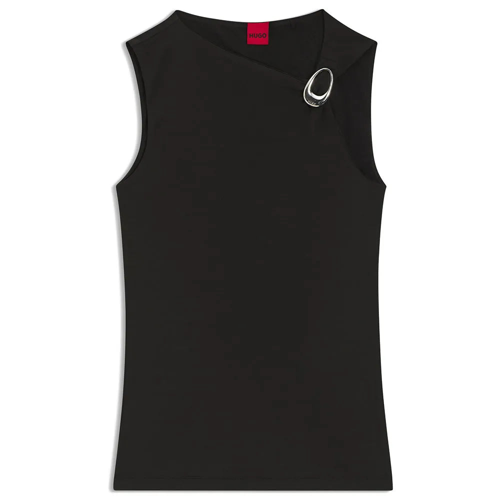 HUGO Dastasy 10276327 sleeveless T-shirt