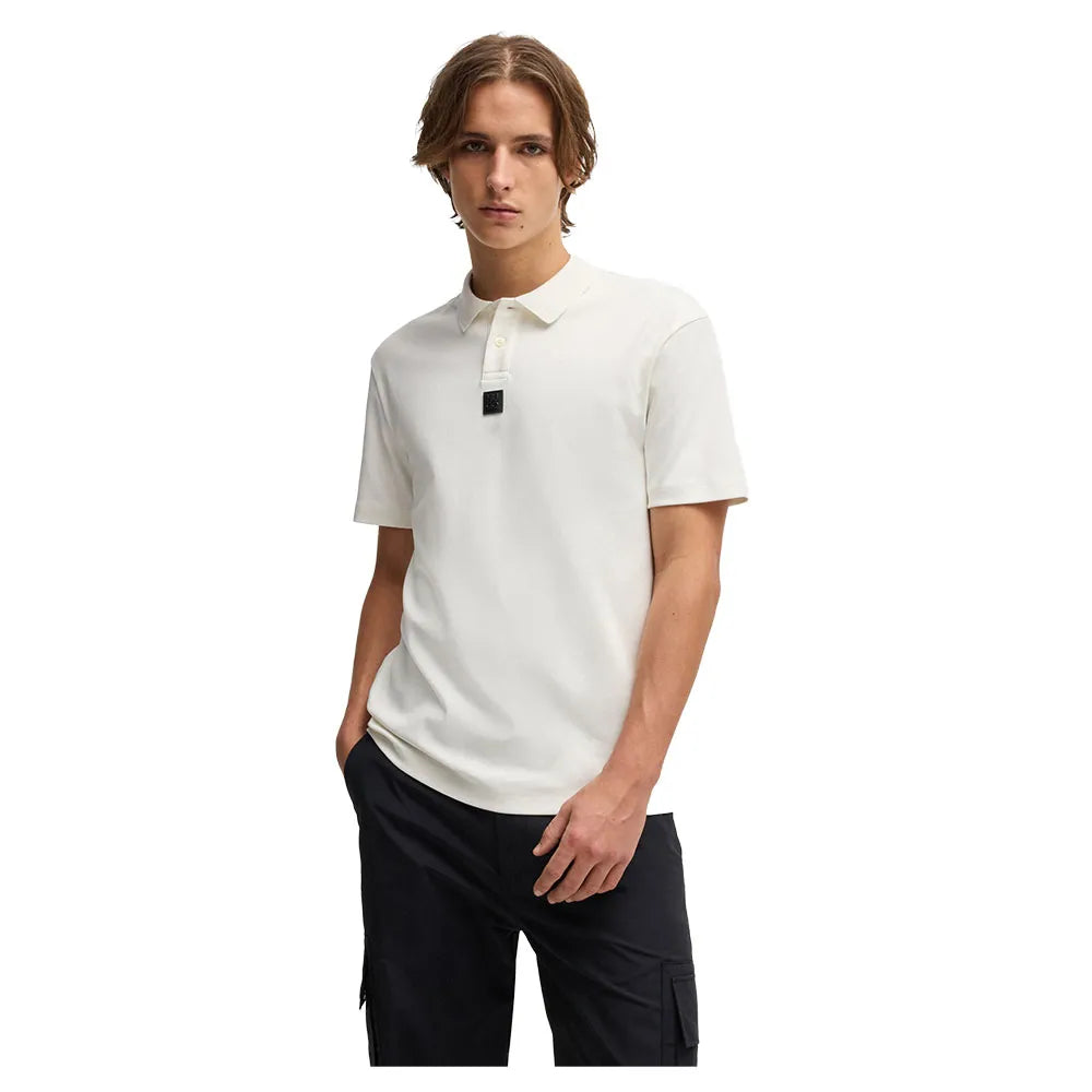 HUGO Deabono D 10261766 RED short sleeve polo