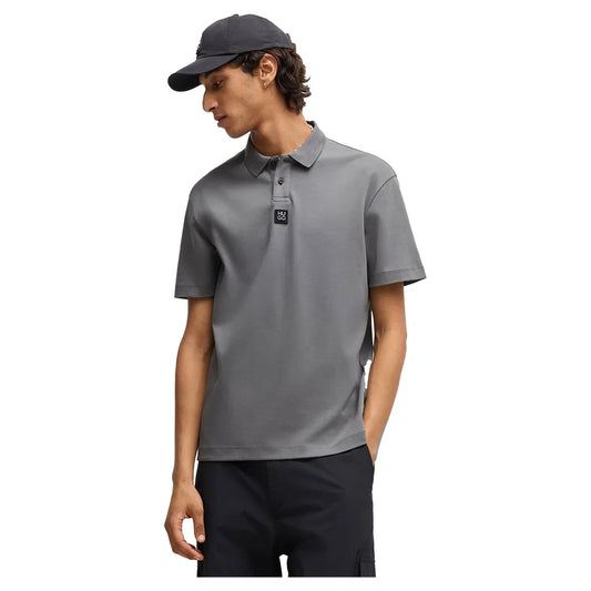 HUGO Deabono D 10261766 RED short sleeve polo