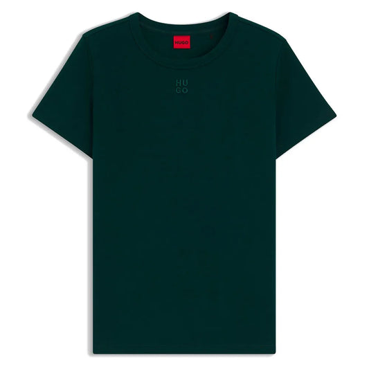 HUGO Deloris 10258222 RED short sleeve T-shirt