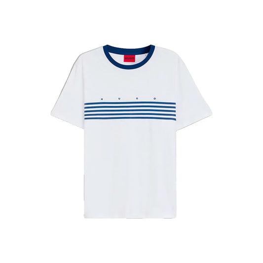 HUGO Dempsy 10272987 RED short sleeve T-shirt