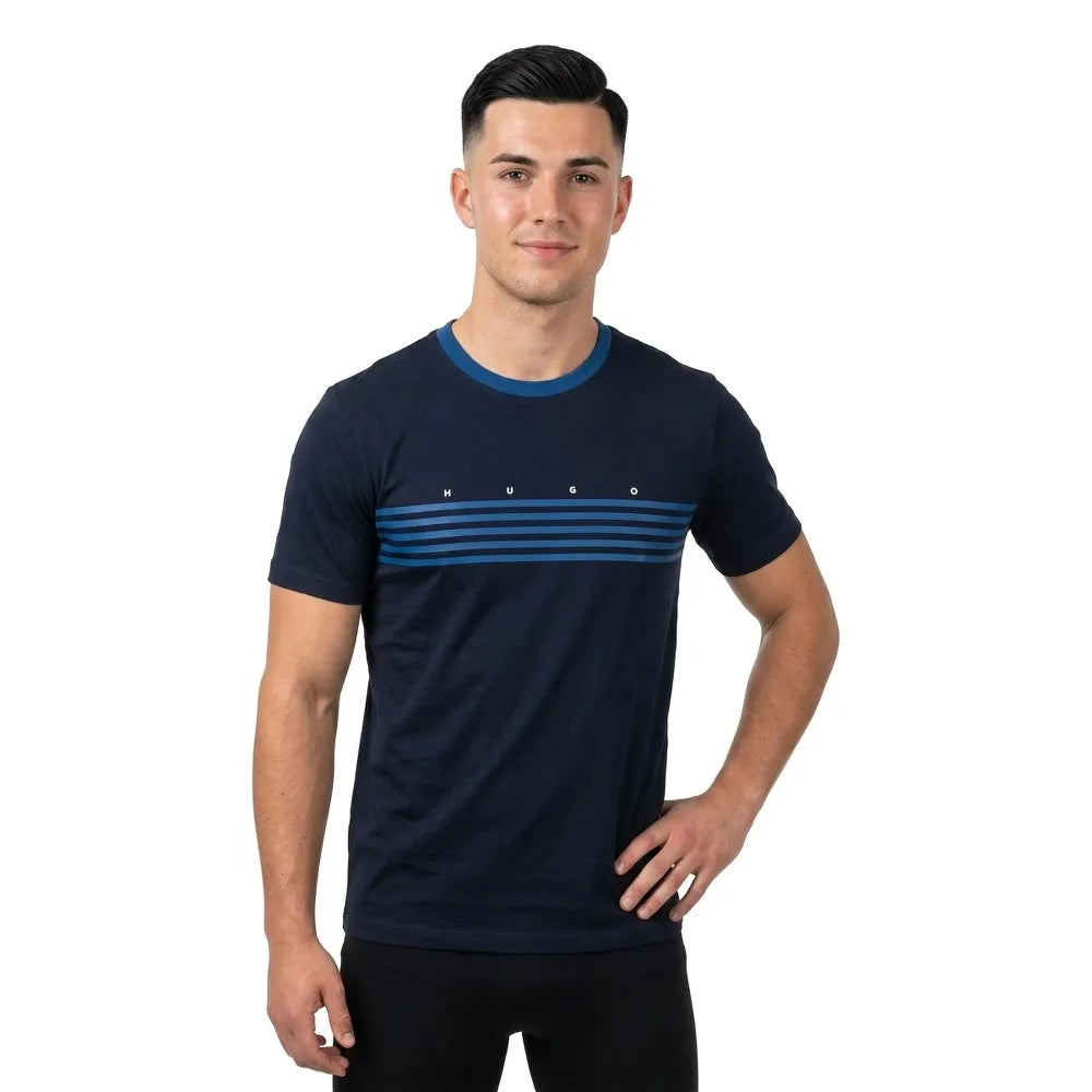 HUGO Dempsy 10272987 RED short sleeve T-shirt