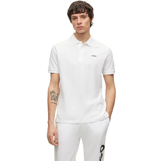 HUGO Donos222 10231467 RED short sleeve polo