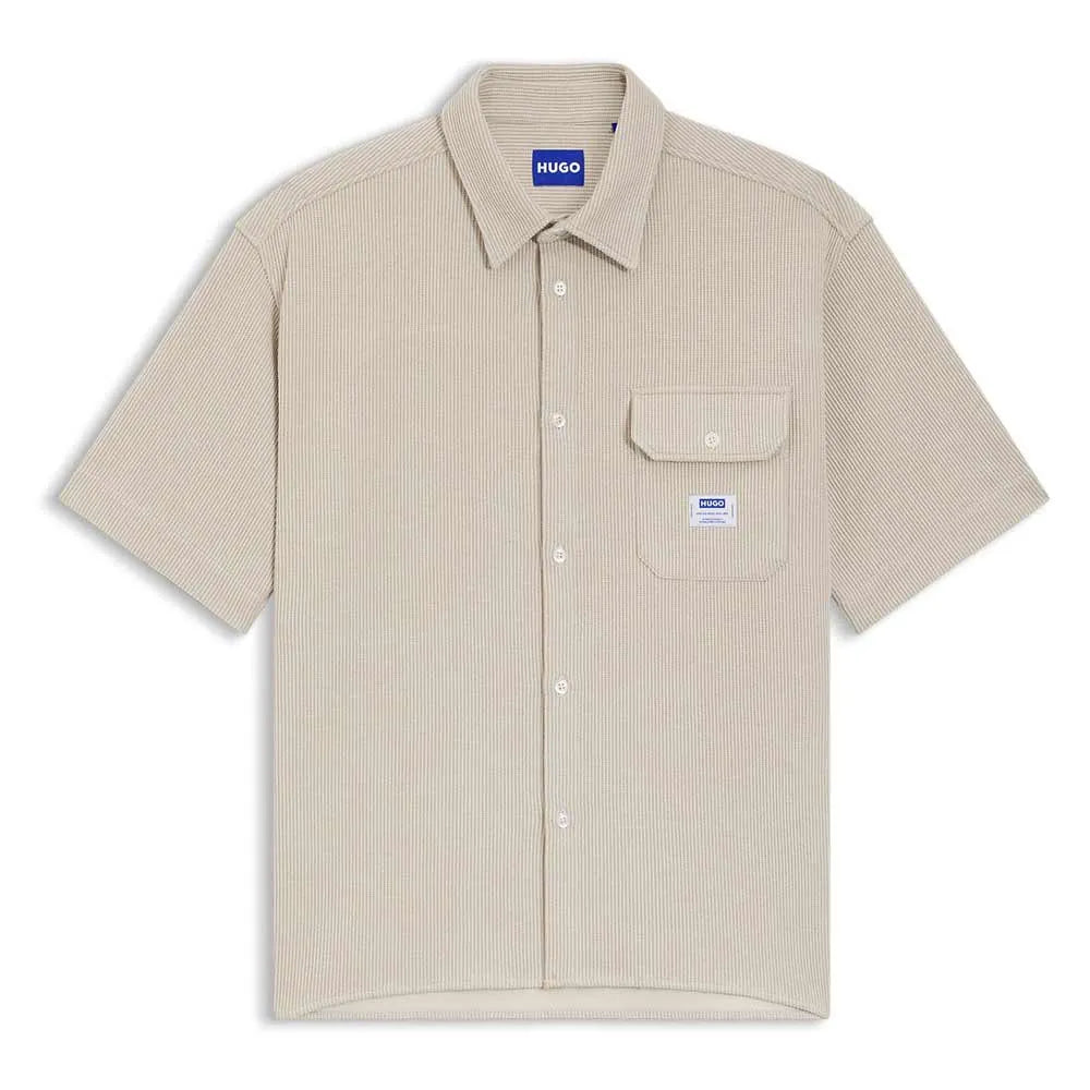 HUGO Ebaffino 10268599 BLUE short sleeve T-shirt
