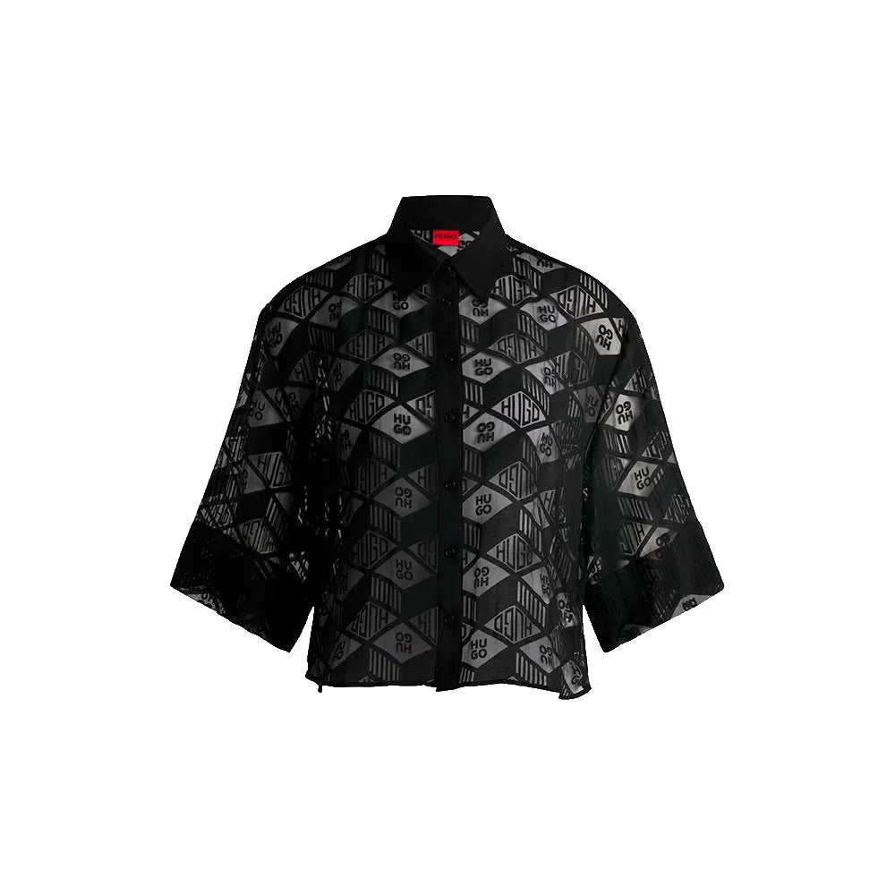 HUGO Ephraima 10270586 3/4 sleeve blouse