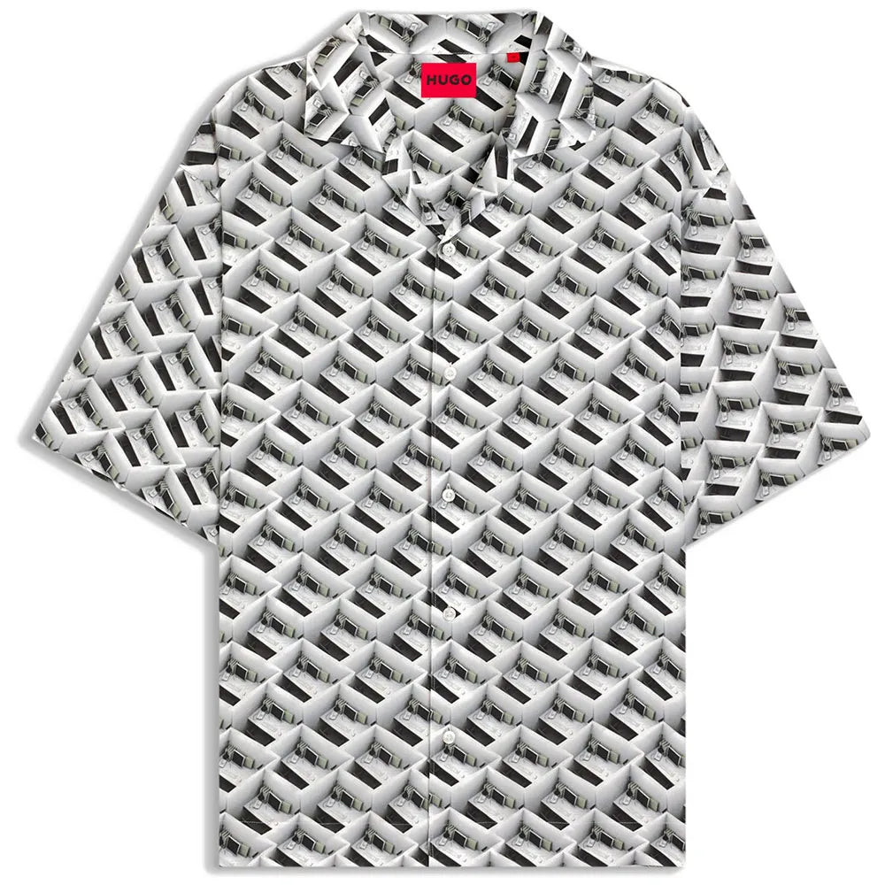 HUGO Espino 10276087 short sleeve shirt