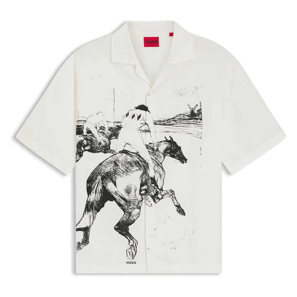 HUGO Espino 10278366 short sleeve shirt