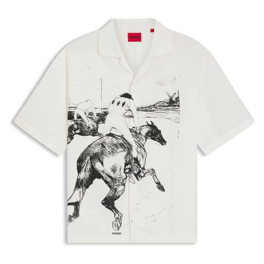 HUGO Espino 10278366 short sleeve shirt