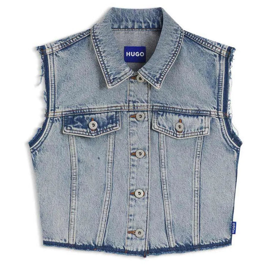 HUGO Garis 10278460 BLUE vest