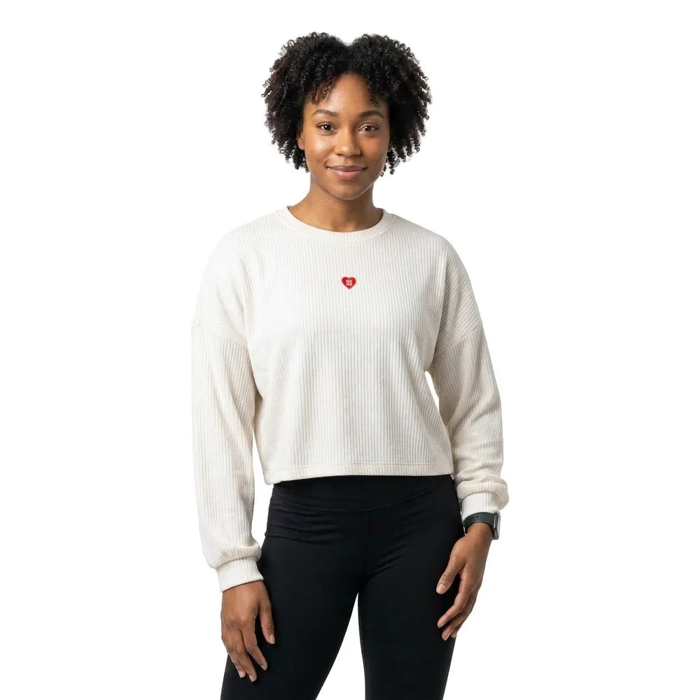 HUGO Heart 10272511 RED sweatshirt