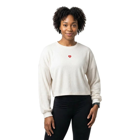 HUGO Heart 10272511 RED sweatshirt