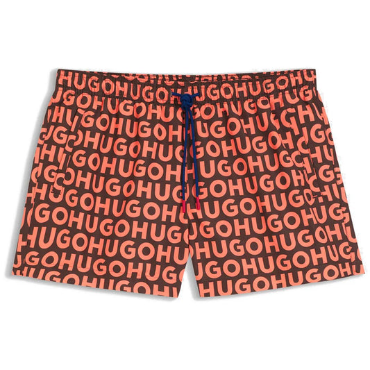 HUGO Kaly 10281180 RED swimming shorts