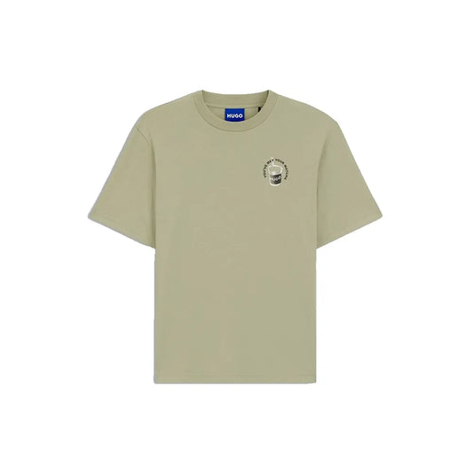 HUGO Nurobos 10258299 BLUE short sleeve T-shirt