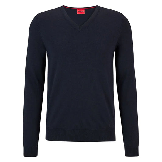 HUGO San Vredo-M v neck sweater