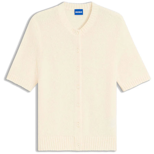 HUGO Scutina 10280250 BLUE cardigan