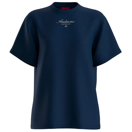 HUGO Vintage 25 10273257 RED short sleeve T-shirt